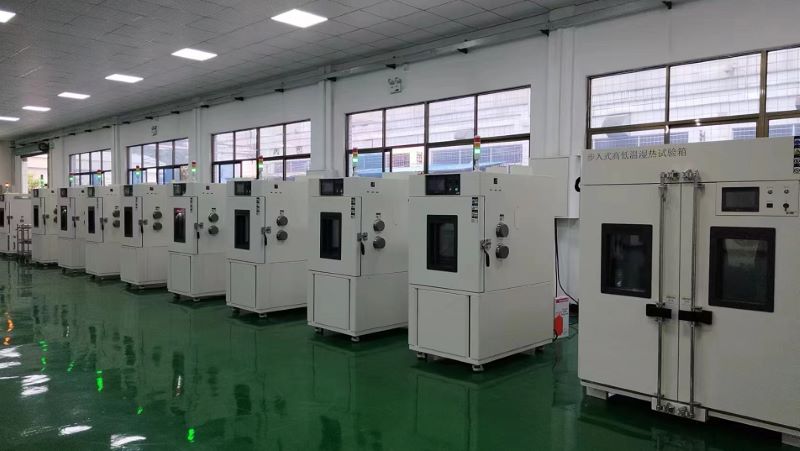 Sistema de Exibição e Aquecimento da Câmara de Teste de Temperatura e Umidade
