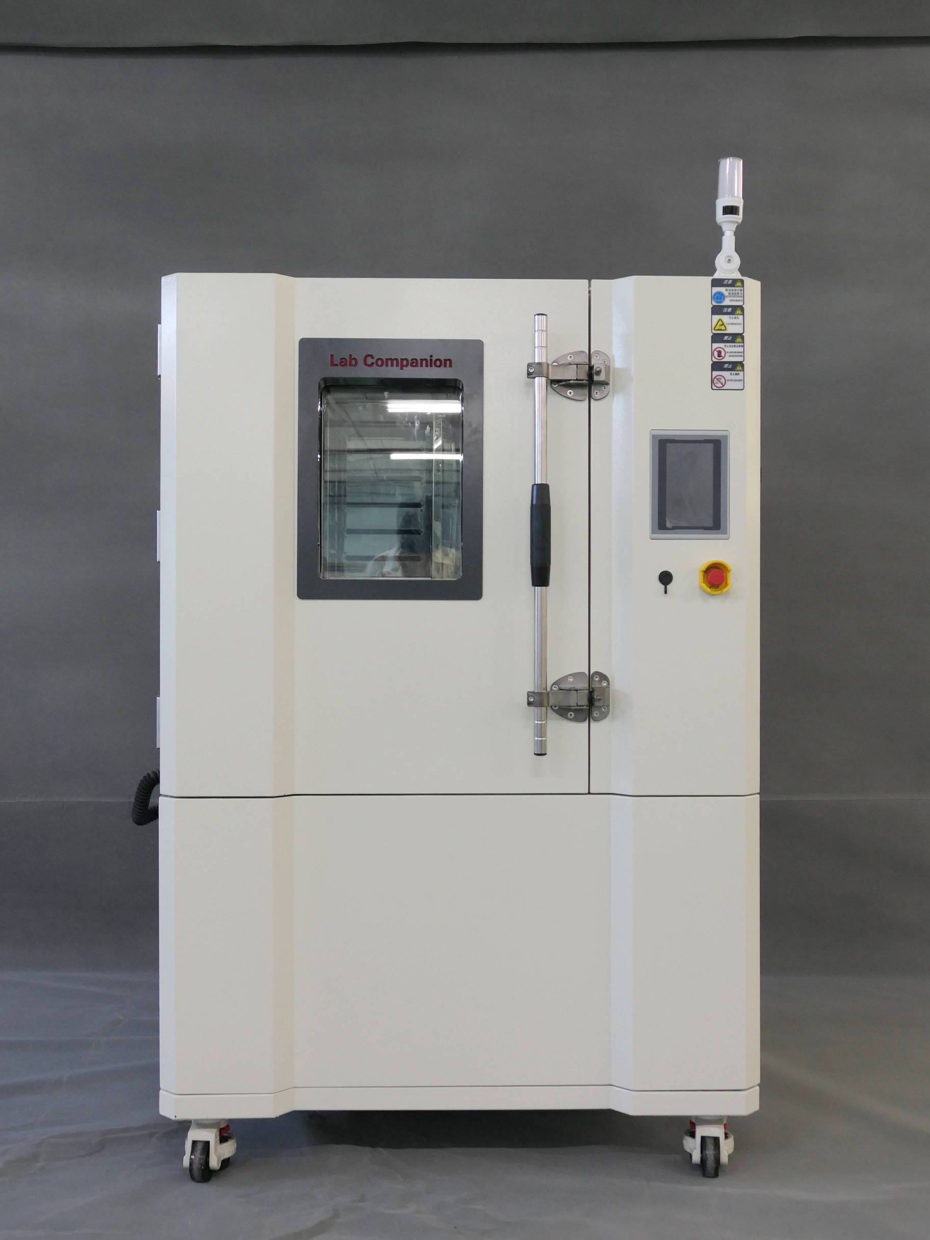 Princípio de funcionamento do sistema de refrigeração por compressão mecânica refrigerado a ar Lab Companion